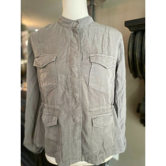 Anthro Sanctuary Grey Green Safari Utility Jacket - Picture 6 of 10